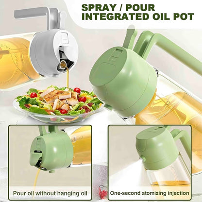 Spray and Pour Oil Bottle