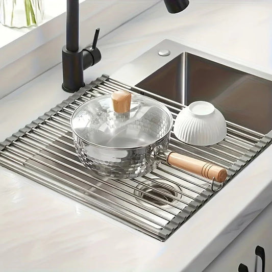 Rollable Over Sink Rack