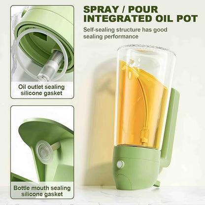 Spray and Pour Oil Bottle
