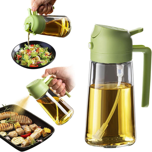 Spray and Pour Oil Bottle